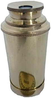 Folding Telescope Brass Nautical Vintage Spyglass Display