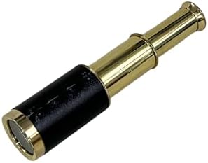 NESTDOT Captain Pirates Telescope Spyglass 6 Inch Brass Handheld