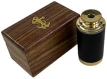 Solid Brass Nautical Telescope 6 Pirate Spy Glass with Wooden Case