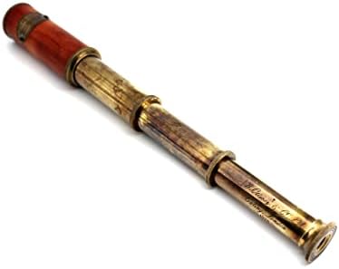 Pirate Brass Telescope 25x30 Magnification for Kids Adults