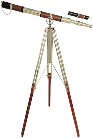 Nautical Brass Telescope with Heartfelt Quote
