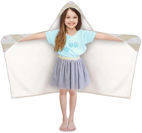 Funny Rabbit Pattern Kids Bath Towel 24x50 Inch