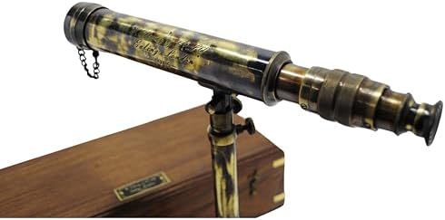 W Ottway Co London 1915 Brass Telescope with Tripod