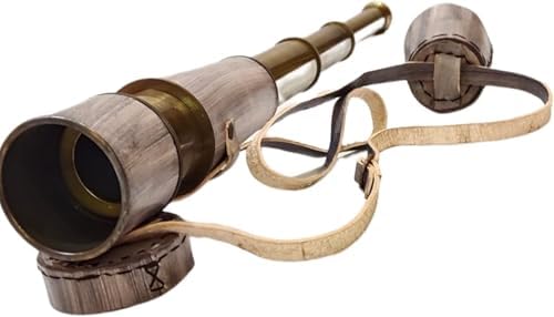 Spyglass Antique Decorative Folding Telescope