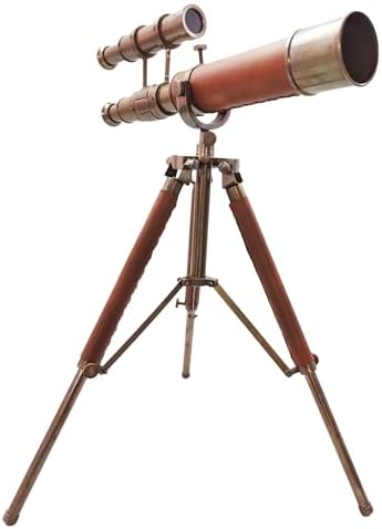 Royal Mini Brass Handmade Telescope Table Decor