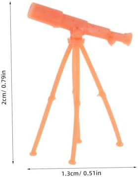 Miniature Telescopes for Dollhouse and Learning Decoration