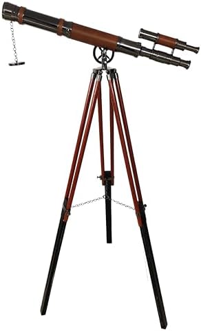 Nautical Brass Telescope with Black Chrome Finish