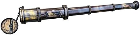 Vintage Brass Spyglass Telescope 15x Magnification
