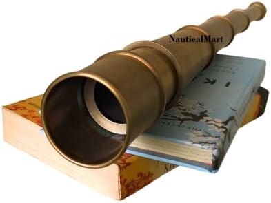 Nautical Brass Spyglass Telescope 18 Inch Collectible