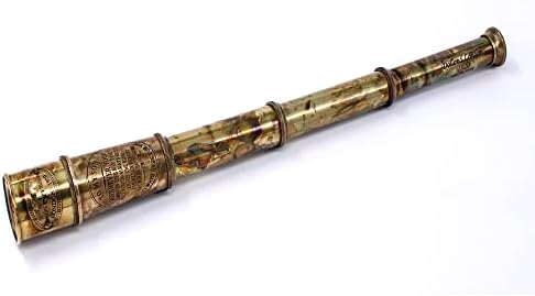1920 Brass Maritime Telescope for My Son - Engraved Camping Gift