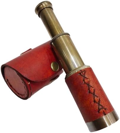 6 Inch Solid Brass Handheld Spyglass Telescope