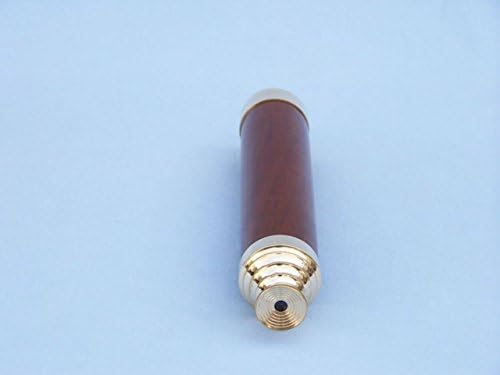 Hampton Nautical 3x Glass 101 Deluxe Spyglass Telescope Nautical Decor