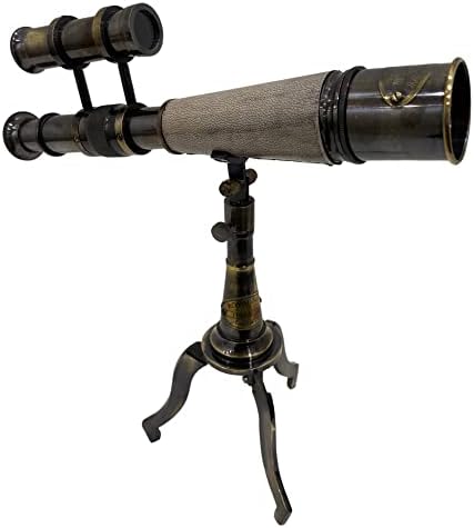 Antique Brass Telescope Pirate Spyglass Home Decor