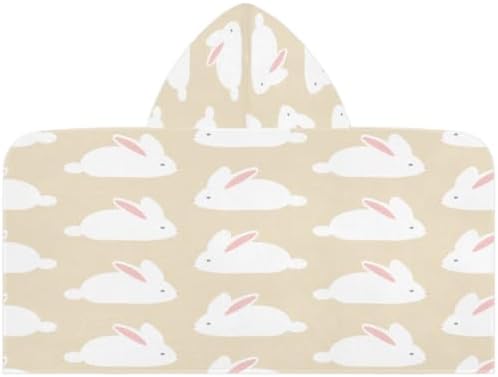 Funny Rabbit Pattern Kids Bath Towel 24x50 Inch