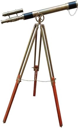 Navirock Nautical Telescope with Antique Brass Finish