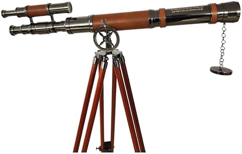 Nautical Brass Telescope with Black Chrome Finish