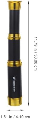 Kids Pirate Telescope - Adjustable 3-Section Handheld Monocular Spyglass Toy for Children