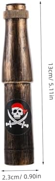 6Pcs Lightweight Pirate Telescopes for Themed Parties and Outdoor Adventures
