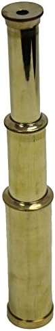 9 Inch Handheld Brass Telescope Nautical Pirate Spy Glass