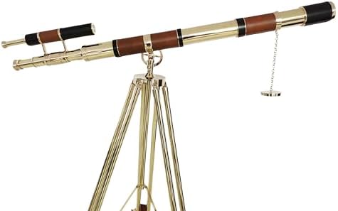 Nautical Brass Telescope with Heartfelt Quote