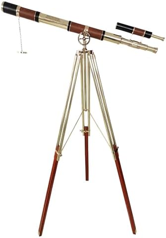 Nautical Brass Telescope with Heartfelt Quote
