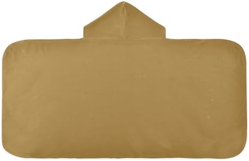 GAIGEO Khaki Kids Hooded Bath Towels