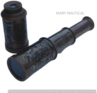 Mary Nautical Brass Spyglass Telescope with Box