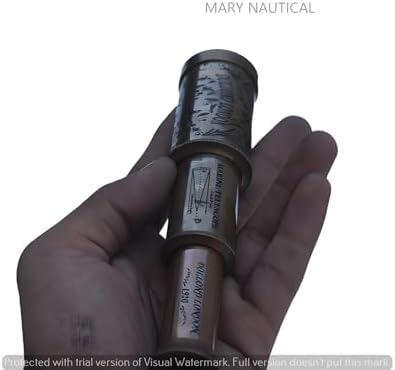 Mary Nautical Brass Spyglass Telescope with Box