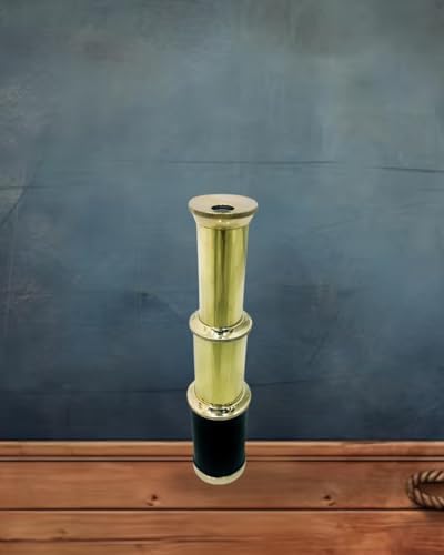 Active Industries Nautical Brass Spyglass Telescope 6 Inch Gift Item
