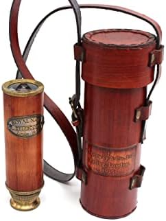 Pirate Brass Telescope 25x30 Magnification for Kids Adults