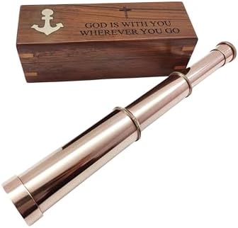 Nautical Brass Handheld Telescope 10 Inch
