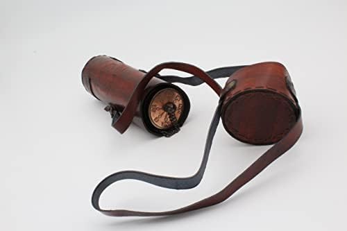 5MoonSun5 Pirate Brass Telescope with Lid