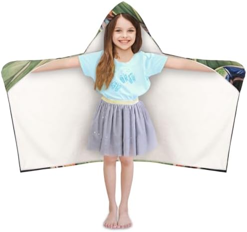 Tropical Forest Tree Frog Personalized Kids Beach Towel