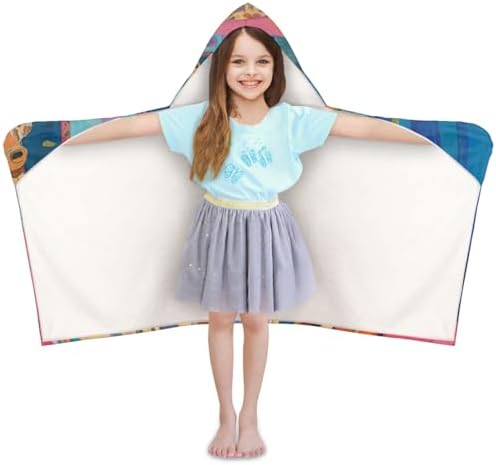 Boho Giraffe Personalized Kids Beach Towel