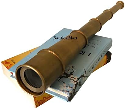 Nautical Brass Spyglass Telescope 18 Inch Collectible