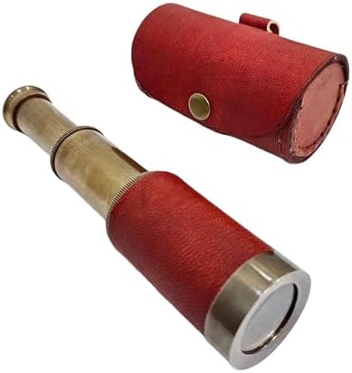 6 Inch Solid Brass Handheld Spyglass Telescope