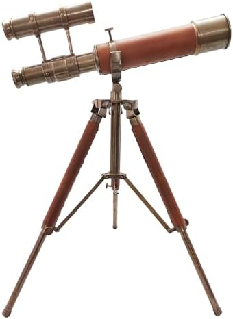 Royal Mini Brass Handmade Telescope Table Decor