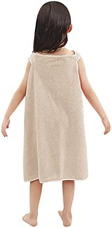 PURFUN Girls Soft Bath Towel Wrap with Cartoon Rabbit