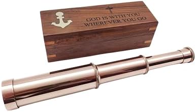 Nautical Brass Handheld Telescope 10 Inch