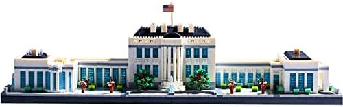 LUKHANG White House Building Set - 3520pcs Micro Block Kit