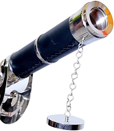 Maritime Antique Brass Telescope with Chrome Finish