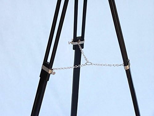 Floor Standing Brushed Nickel Anchormaster Telescope 50 Inch
