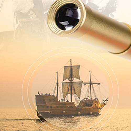 Yourelexit Pirate Monocular Telescope 30x40 Brass