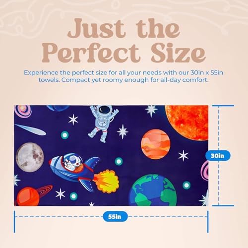 Khelo Kids Organic Cotton Bath Towel for All Ages