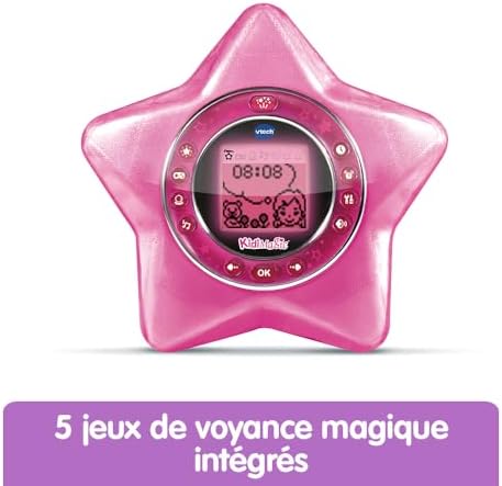 VTech Kids Magic Starlight Pink Alarm Clock