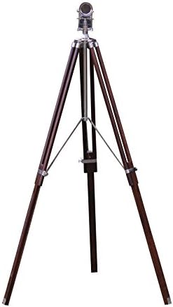 Vintage Brass Nautical Telescope with Tripod