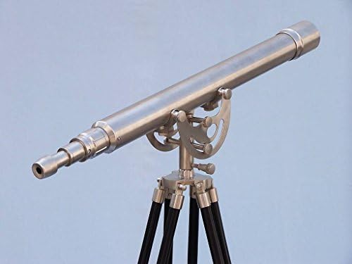 Floor Standing Brushed Nickel Anchormaster Telescope 50 Inch