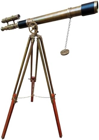 Navirock Nautical Telescope with Antique Brass Finish