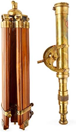 Handcrafted Vintage Telescope 27 Inches Tall