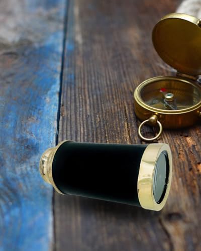 6 Inch Nautical Brass Telescope Spyglass Decor Gift